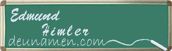 Edmund Himler Visitenkarte